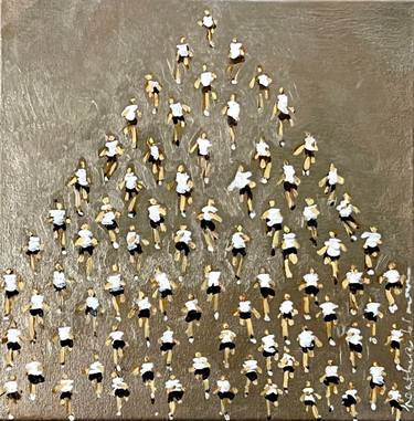 Original Abstract Sports Paintings by Heather Blanton