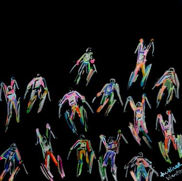 Original Abstract Expressionism Abstract Paintings by Heather Blanton