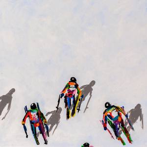 Collection Ski and Snowboarding Paintings