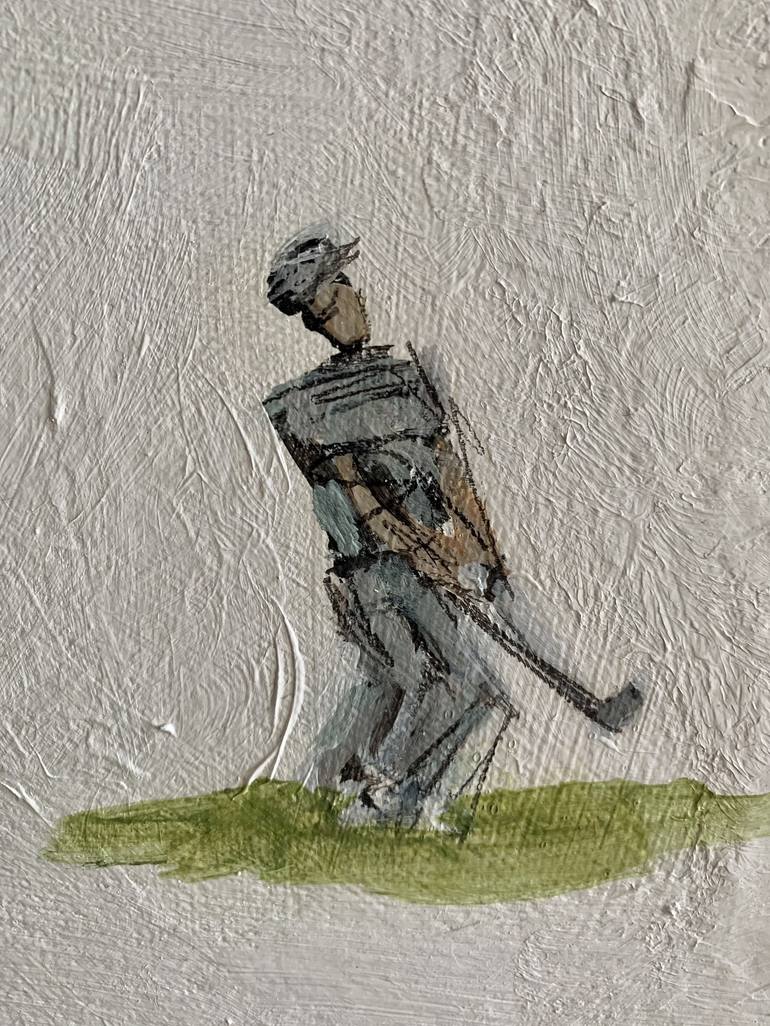 Original Fine Art Sports Painting by Heather Blanton