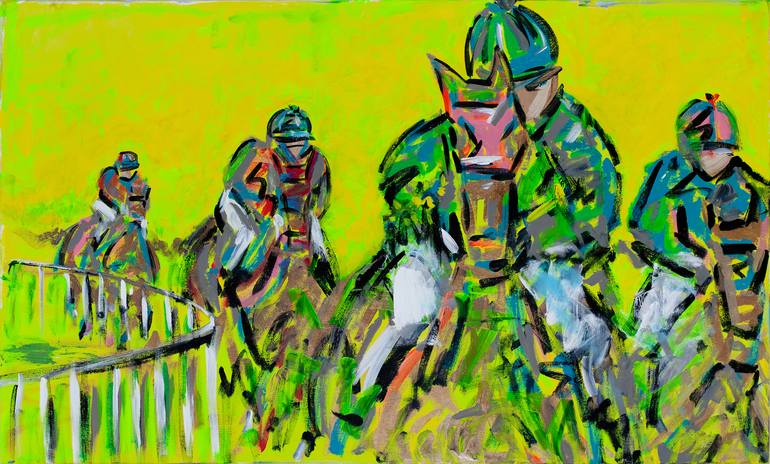 Print of Fine Art Horse Paintings by Heather Blanton