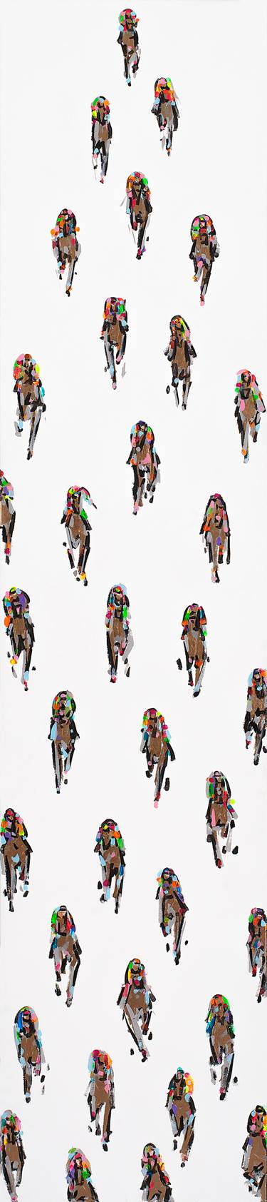 Original Pop Art Horse Paintings by Heather Blanton