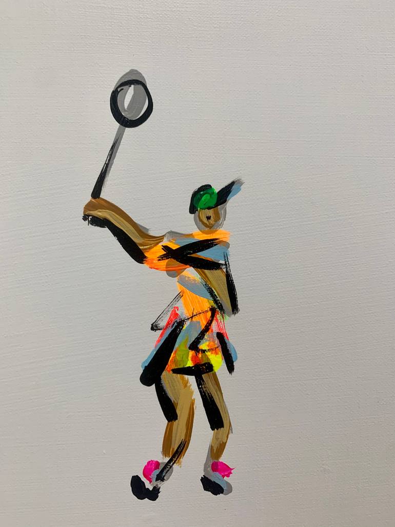 Original Abstract Women Painting by Heather Blanton