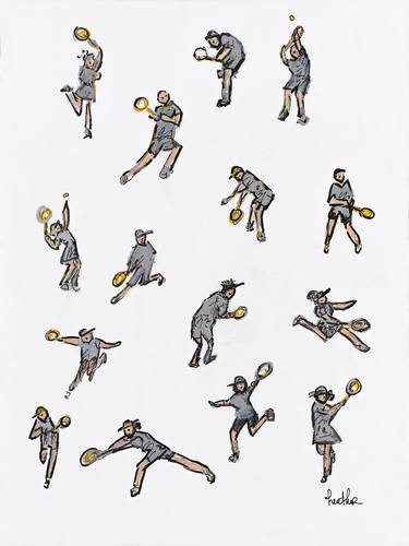 Print of Impressionism Sports Paintings by Heather Blanton