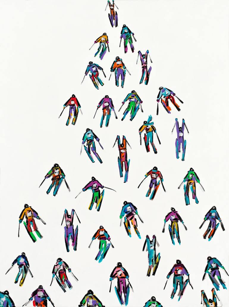 Print of Expressionism Family Paintings by Heather Blanton
