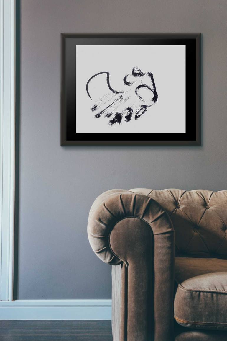 Original Expressionism Abstract Drawing by Jill Robb