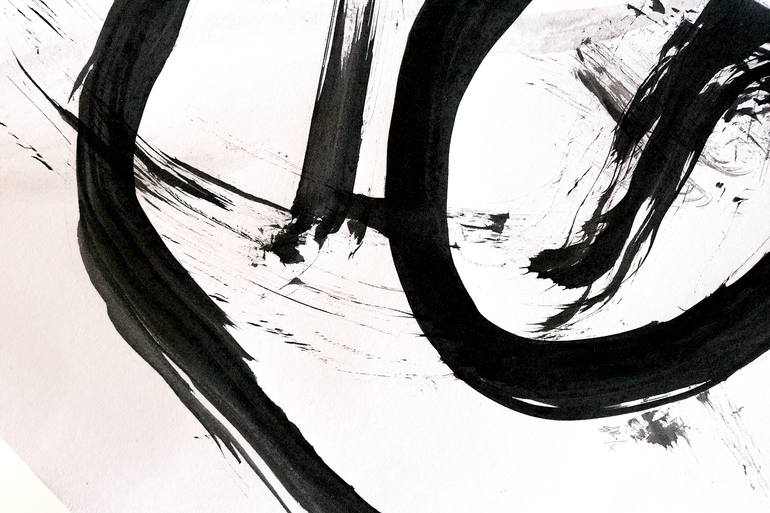 Original Conceptual Abstract Drawing by Jill Robb