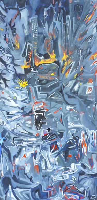 Original Abstract Expressionism Abstract Paintings by Tim Joensen