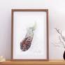 You can frame this leaf artwork in different frames...