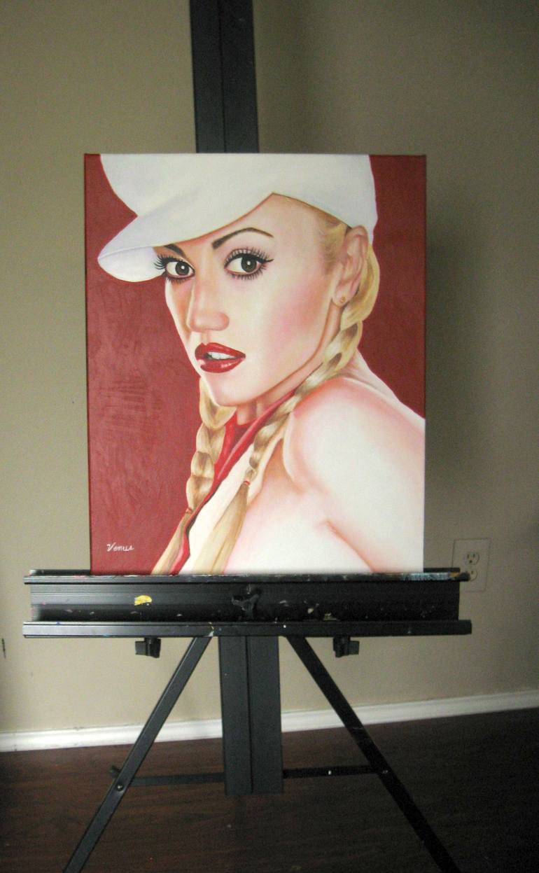 Original Celebrity Painting by Venus Artist