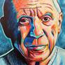 Portrait of Pablo Picasso Painting by Venus Artist | Saatchi Art