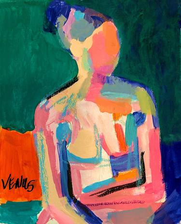 Print of Conceptual Nude Paintings by Venus Artist