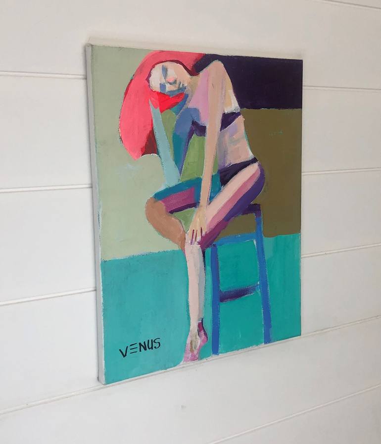 Original People Painting by Venus Artist