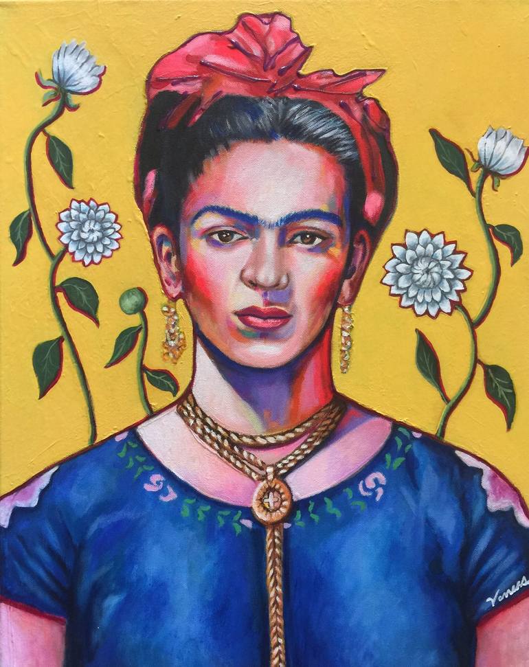 Frida Kahlo Painting by Venus Artist | Saatchi Art