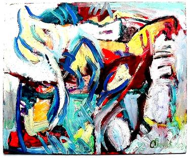 Original Abstract Expressionism Culture Paintings by Phillip O'Sullivan