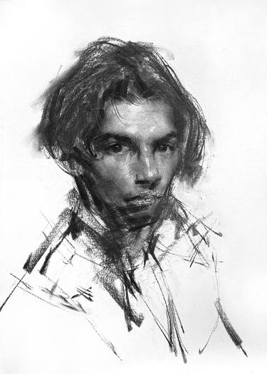 Print of Abstract Expressionism Portrait Drawings by Zin Lim