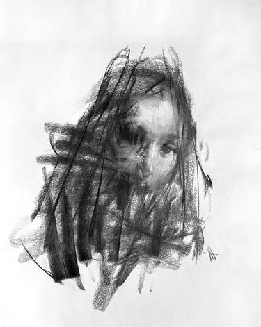 Original Expressionism People Drawings by Zin Lim
