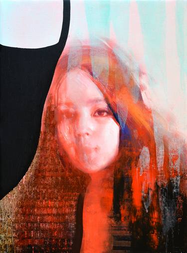 Print of Abstract Portrait Paintings by Zin Lim