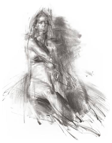 Original Expressionism Body Drawings by Zin Lim