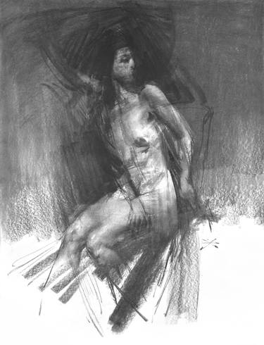 Original Expressionism Body Drawings by Zin Lim