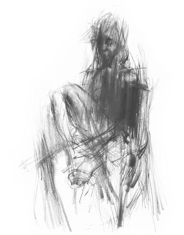 Original Expressionism Body Drawings by Zin Lim