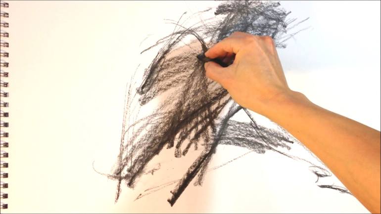 Original Expressionism Body Drawing by Zin Lim