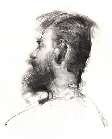 Original Expressionism People Drawings by Zin Lim