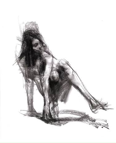 Original Expressionism Body Drawings by Zin Lim