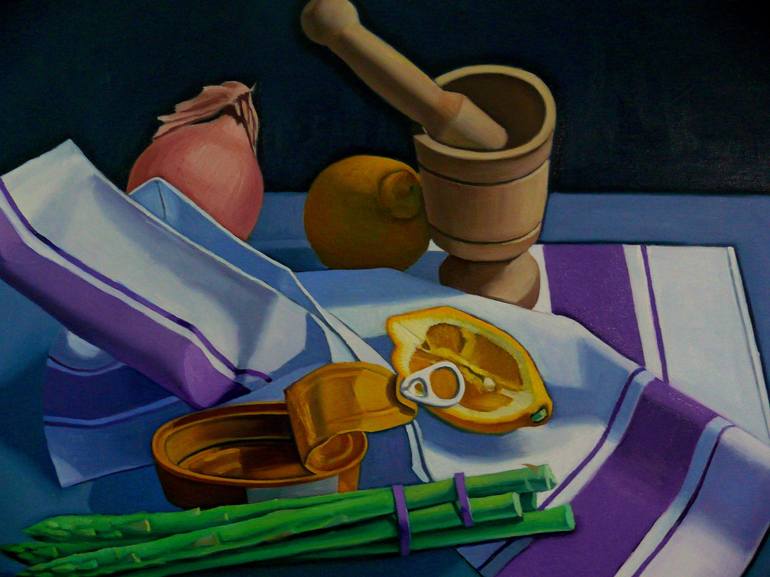 Original Contemporary Still Life Painting by Paul Rossi