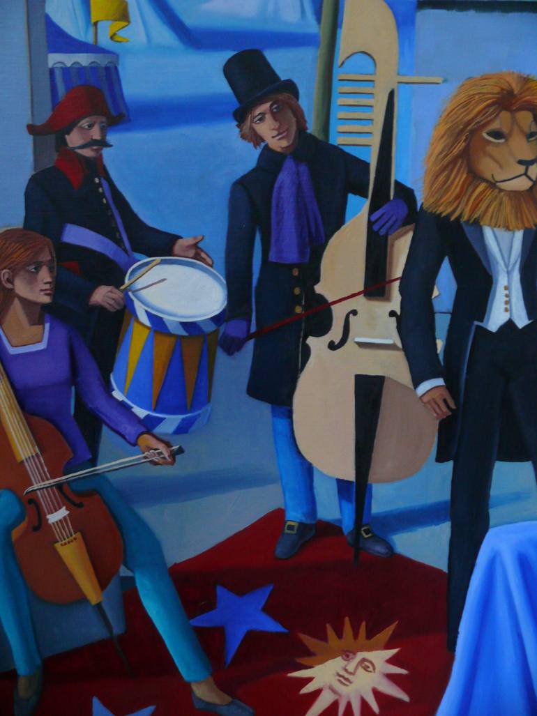 Original Figurative Family Painting by Paul Rossi