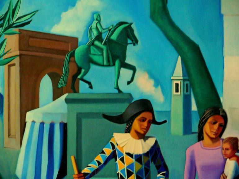 Original Figurative Pop Culture/Celebrity Painting by Paul Rossi