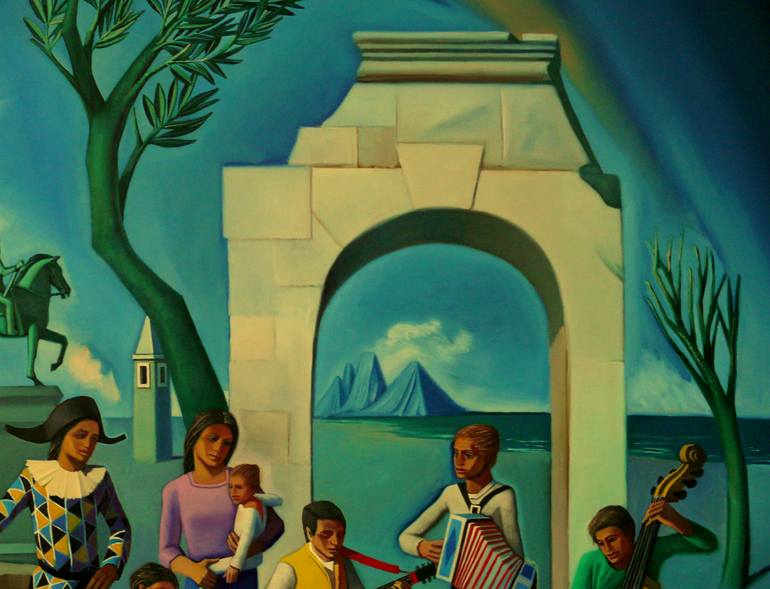 Original Figurative Pop Culture/Celebrity Painting by Paul Rossi