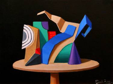 Original Figurative Still Life Paintings by Paul Rossi