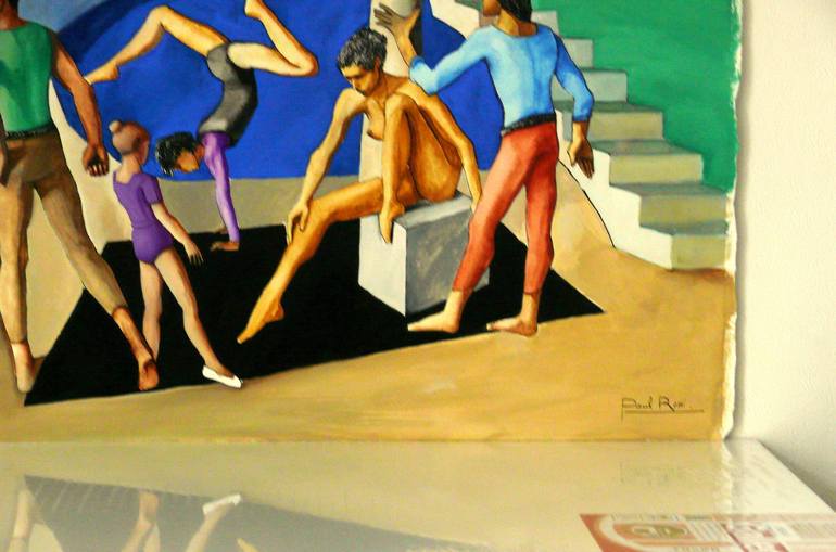 Original Figurative Culture Painting by Paul Rossi