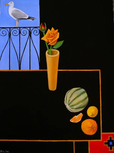 Still-Life with Yellow Rose thumb
