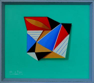 Original Geometric Paintings by Paul Rossi