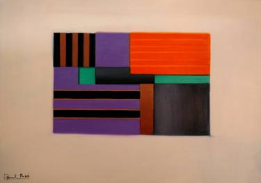 Original Geometric Paintings by Paul Rossi