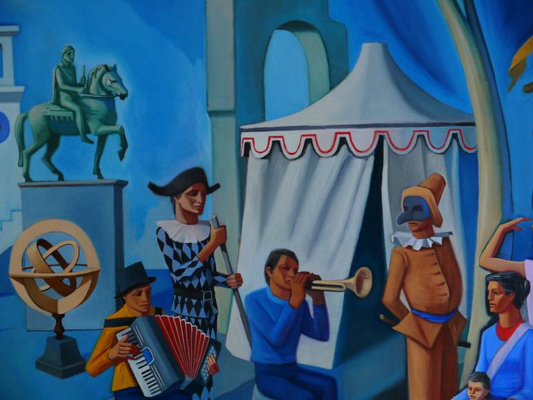 Original Figurative Pop Culture/Celebrity Painting by Paul Rossi