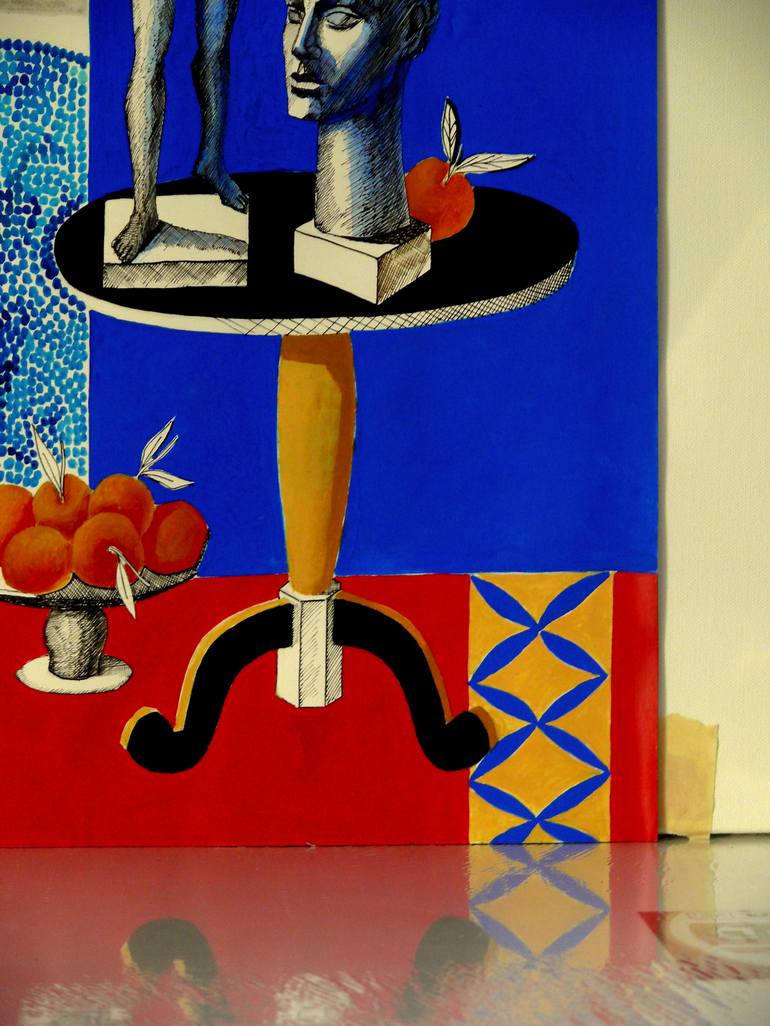 Original Fine Art Still Life Painting by Paul Rossi