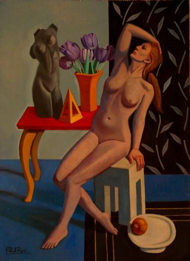 Print of Figurative Nude Paintings by Paul Rossi