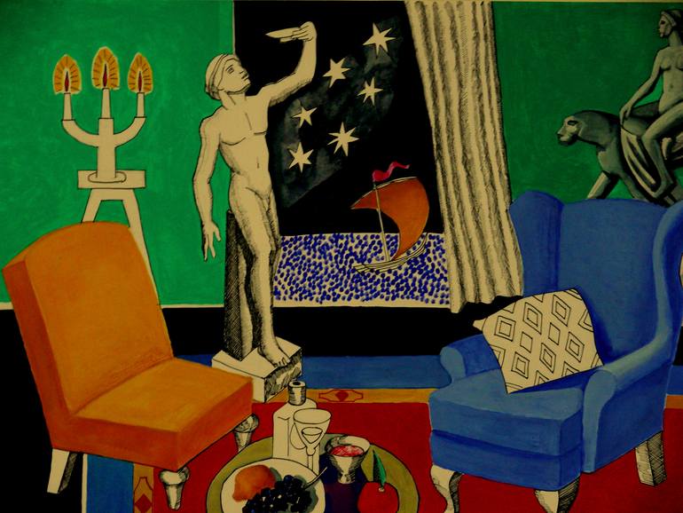 Original Figurative Pop Culture/Celebrity Painting by Paul Rossi