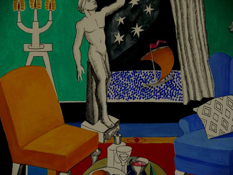 Original Figurative Pop Culture/Celebrity Painting by Paul Rossi