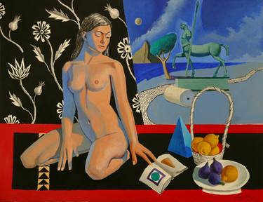 Original Fine Art Nude Paintings by Paul Rossi