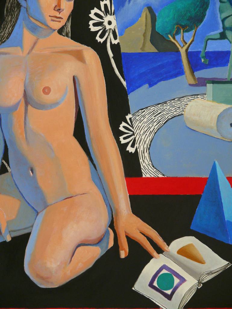 Original Nude Painting by Paul Rossi