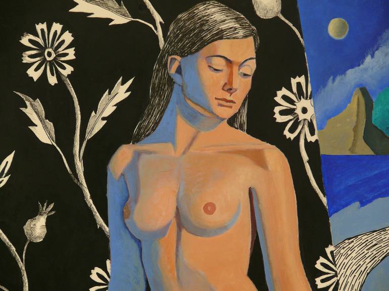 Original Nude Painting by Paul Rossi