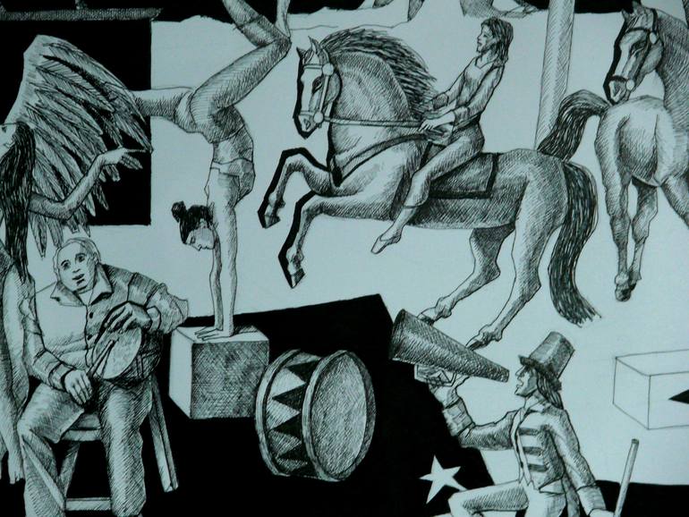 Original Other Pop Culture/Celebrity Drawing by Paul Rossi