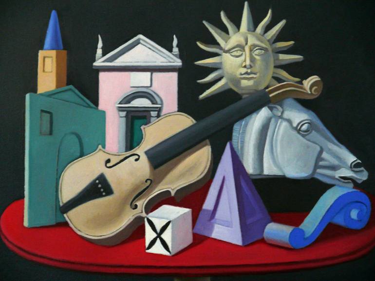 Original Fine Art Still Life Painting by Paul Rossi
