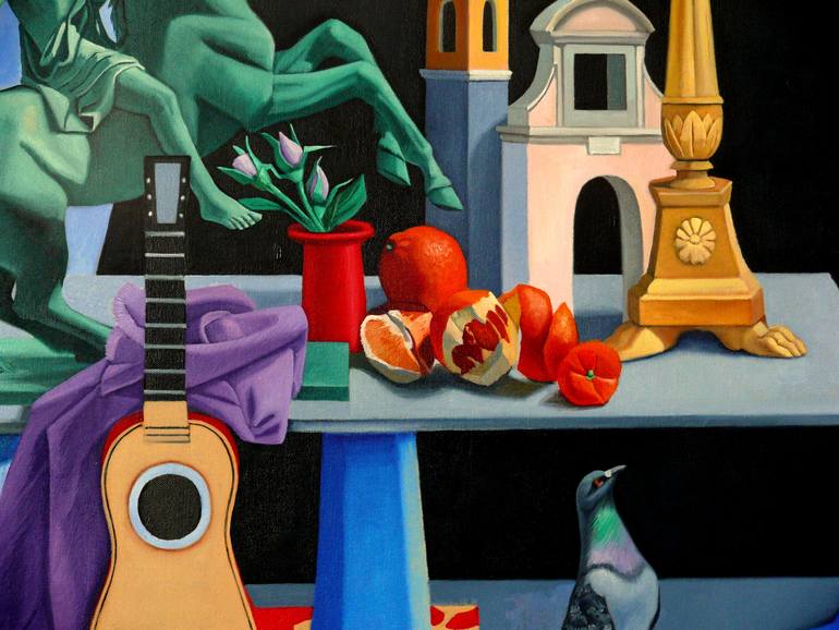 Original Figurative Still Life Painting by Paul Rossi