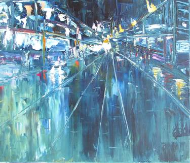 Print of Cities Paintings by Elena Nayman