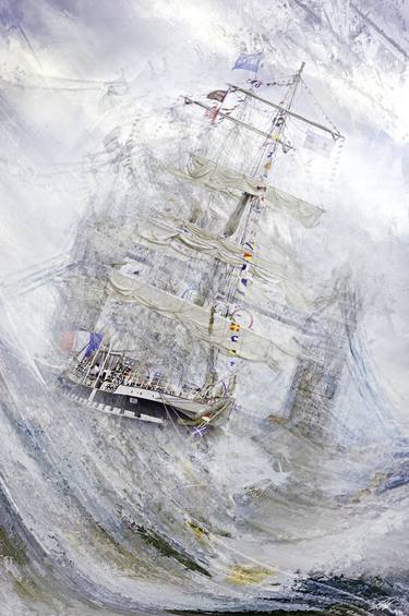 Print of Impressionism Ship Photography by David Griffiths